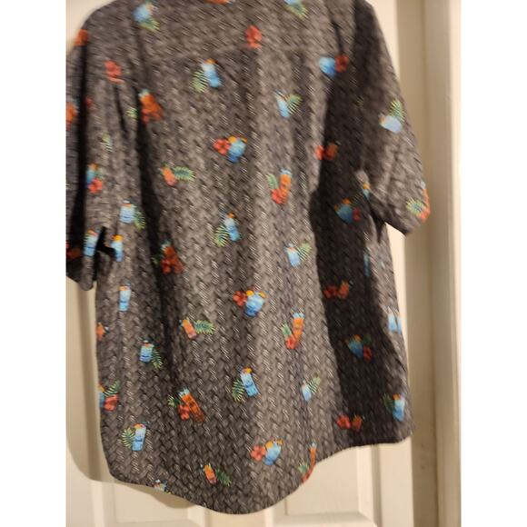 Tommy Bahama Shirt Mens XL Button Up Short Sleeve Hawaiian - Picture 6 of 6